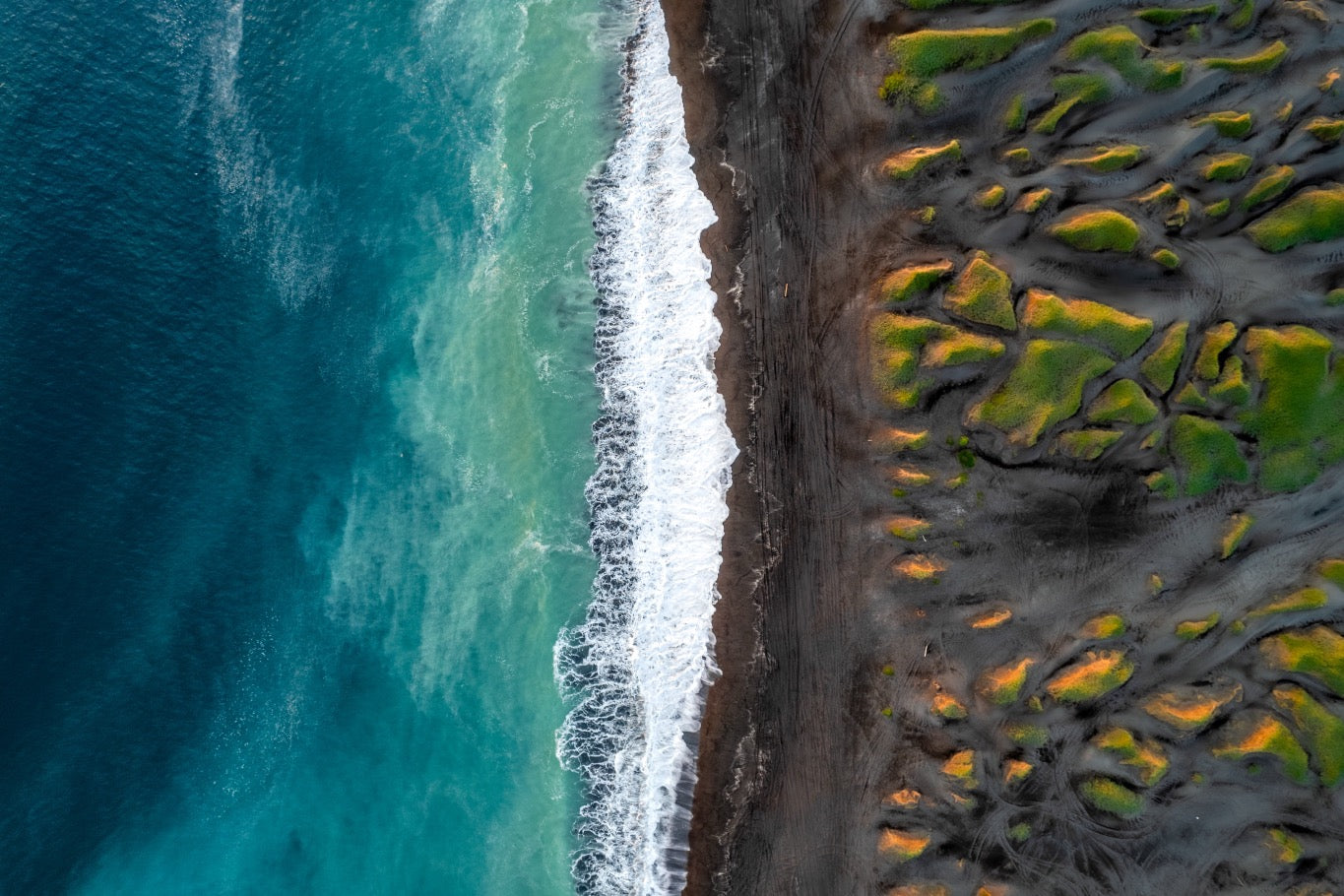 Black Beach in Iceland