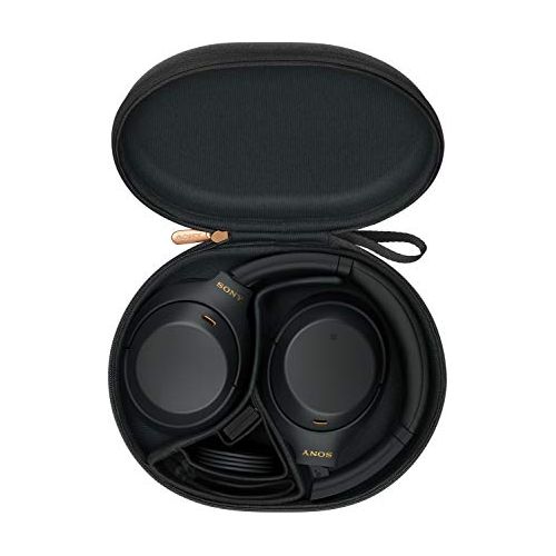 Sony WH-1000XM4 Wireless Premium Noise Canceling Overhead Headphones with Mic for Phone-Call and Alexa Voice Control, Black WH1000XM4