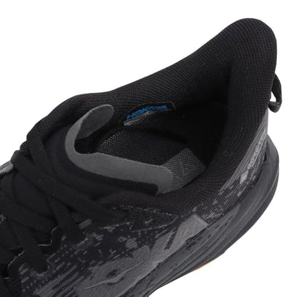 Hoka Men's Speedgoat 6 GTX Sneaker, Black/Outer Orbit, 12.5