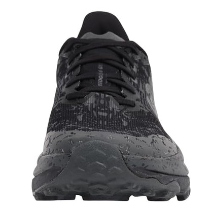 Hoka Men's Speedgoat 6 GTX Sneaker, Black/Outer Orbit, 12.5