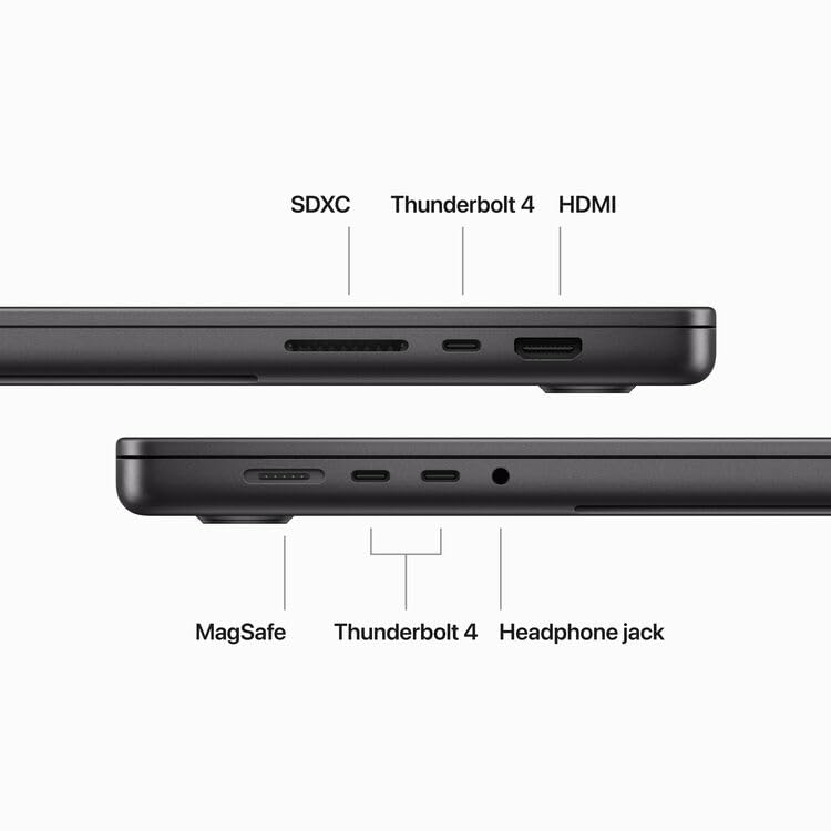 (CTO) Apple MacBook Pro 16-in - M3 Max 16C CPU - 40C GPU, 48GB, 8TB - (Fall 23) Z1AF001AA - Space Black