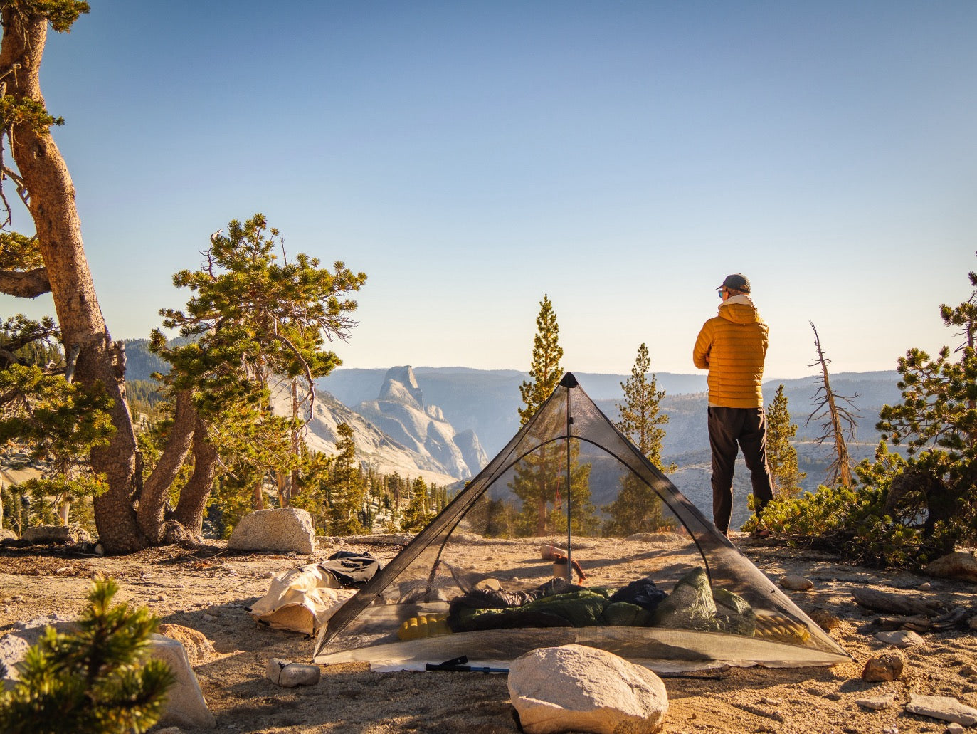 Yosemite Half Dome Overlook