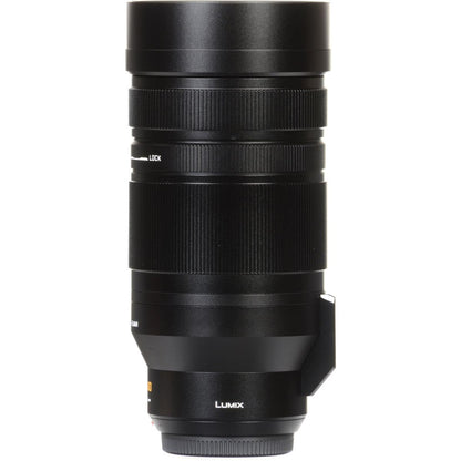 PANASONIC LUMIX G LEICA DG VARIO-ELMAR PROFESSIONAL LENS, 100-400MM, F4.0-6.3 ASPH., MIRRORLESS MICRO FOUR THIRDS, POWER OPTICAL I.S., H-RS100400 (USA BLACK)