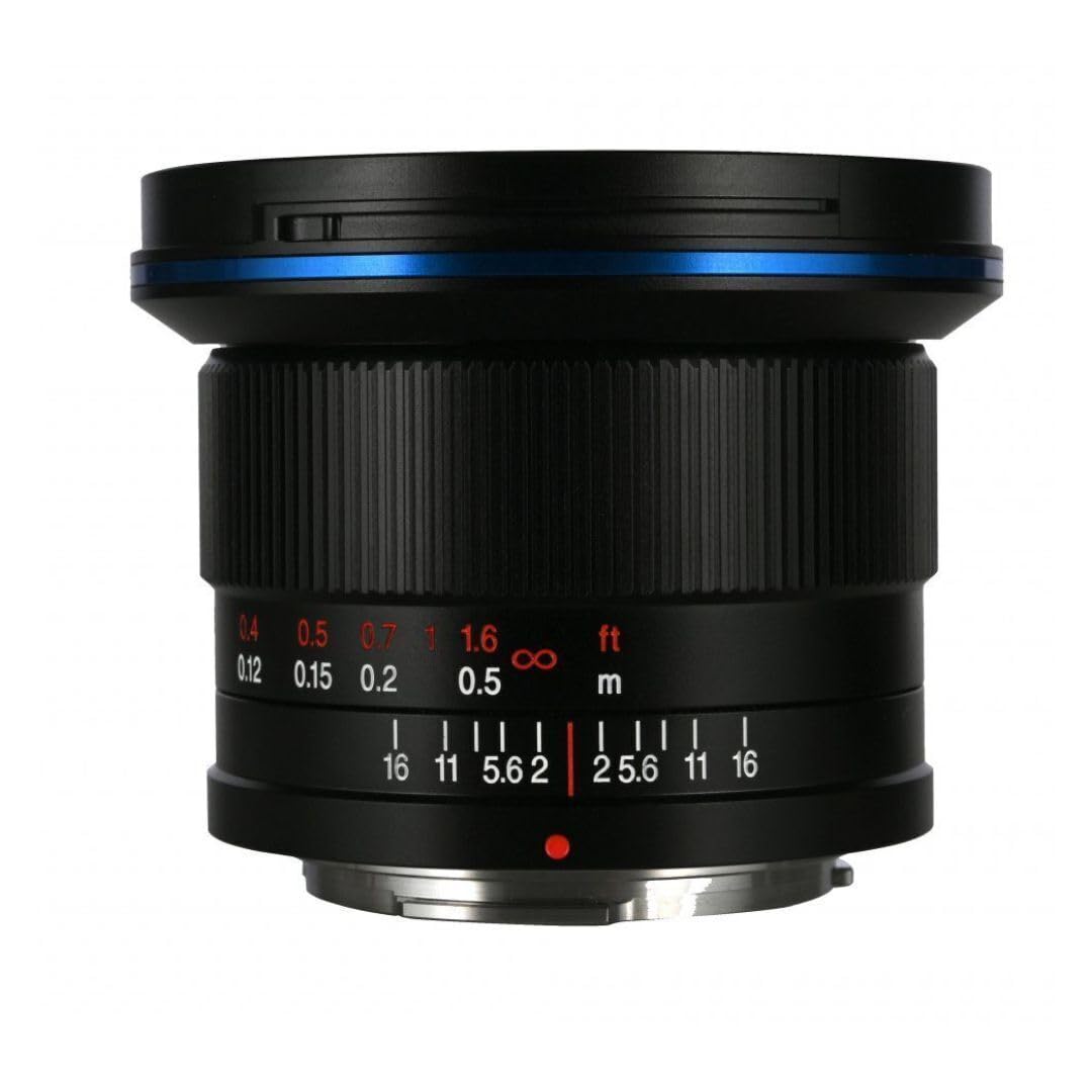 Laowa 6 mm f/2 Zero-D MFT Ultra-Wide Lens with 121.9-Degree Ultra Wide-Angle View, Large Aperture, Auto Aperture, and 10-Point Sunstars