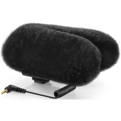 Sennheiser Professional MKE 440 Compact Stereo Shotgun Microphone with 3.5mm Connector for Cameras, 506258,Black