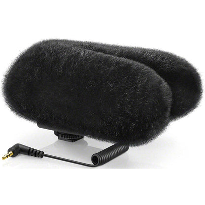Sennheiser Professional MKE 440 Compact Stereo Shotgun Microphone with 3.5mm Connector for Cameras, 506258,Black