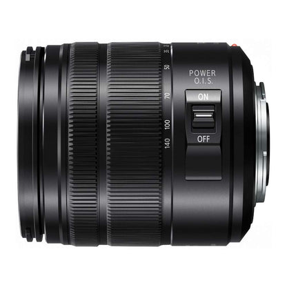 Panasonic Lumix G Vario 14-140mm Telephoto Zoom Lens with F3.5-5.6 II ASPH, Mirrorless Micro Four Thirds Mount and Power O.I.S. - H-FSA14140 (Upgraded USA Black)