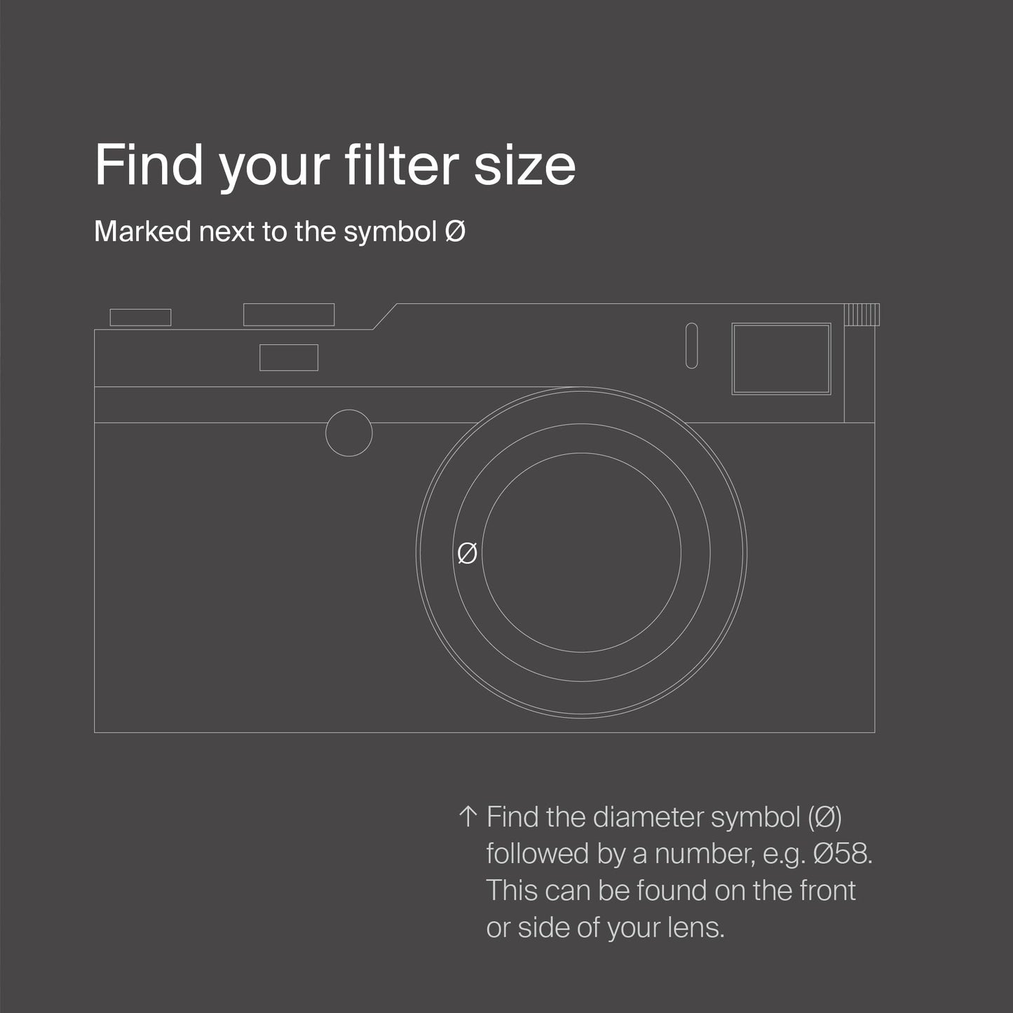 Urth 58mm ND2-400 Variable ND Lens Filter - 1-8.6 Stop Range, Ultra-Slim 20-Layer Nano-Coated Neutral Density Filter for Cameras
