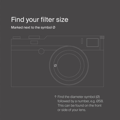 Urth 58mm ND2-400 Variable ND Lens Filter - 1-8.6 Stop Range, Ultra-Slim 20-Layer Nano-Coated Neutral Density Filter for Cameras