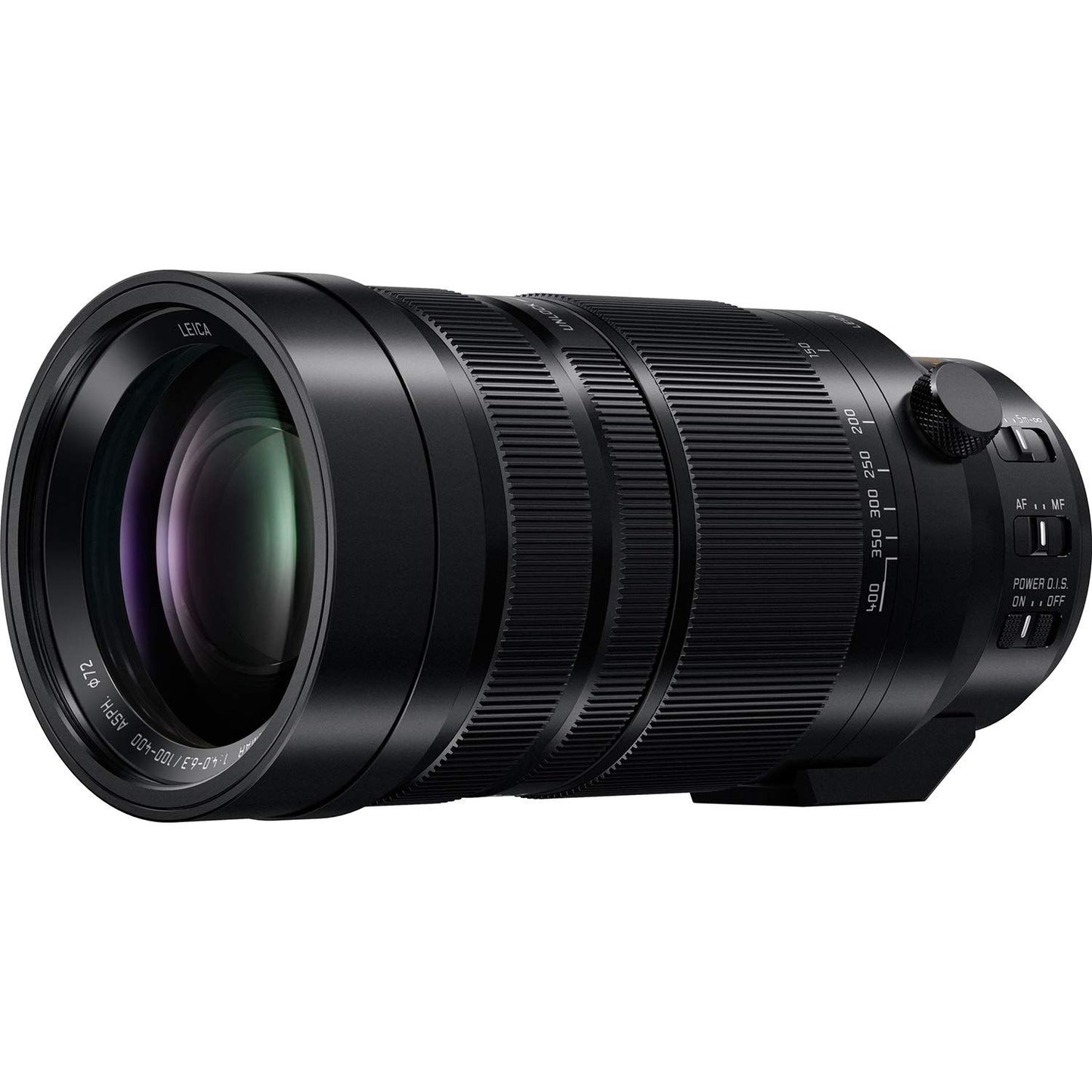 PANASONIC LUMIX G LEICA DG VARIO-ELMAR PROFESSIONAL LENS, 100-400MM, F4.0-6.3 ASPH., MIRRORLESS MICRO FOUR THIRDS, POWER OPTICAL I.S., H-RS100400 (USA BLACK)