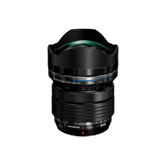 OM SYSTEM OLYMPUS M.Zuiko Digital ED 7-14mm F2.8 Pro Lens, for Micro Four Thirds Cameras