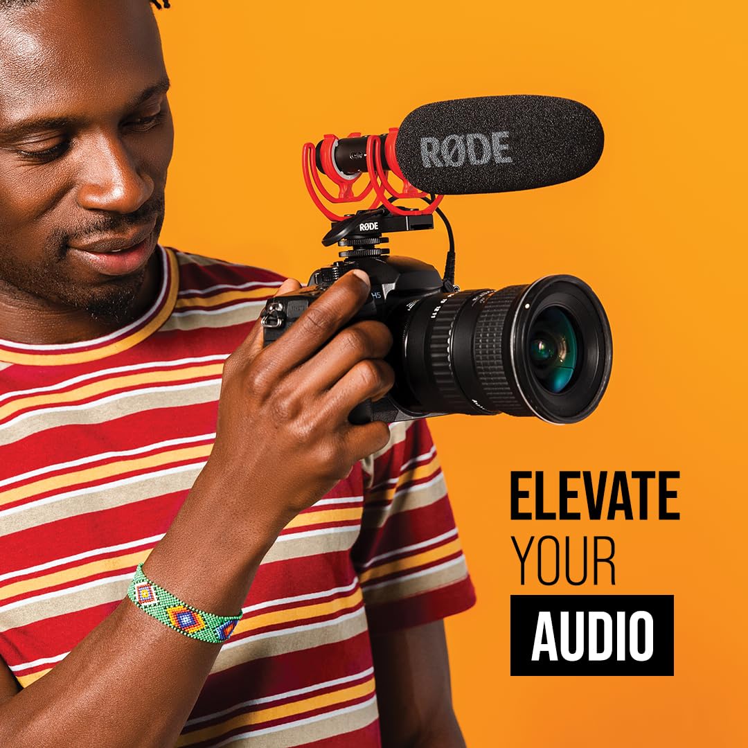 Rode VideoMic NTG Camera-mount Shotgun Microphone,Black