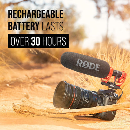 Rode VideoMic NTG Camera-mount Shotgun Microphone,Black
