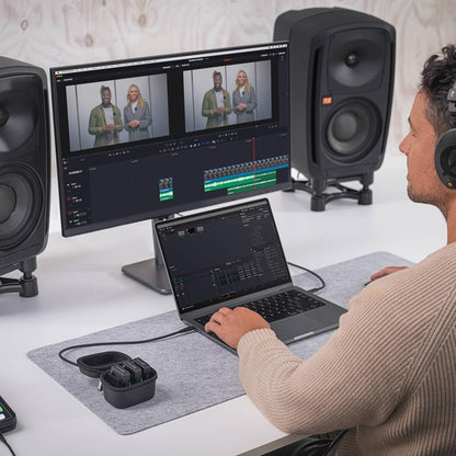 RØDE Wireless PRO (2 TX + 1 RX + Charging Case), 32-Bit Float, Timecode