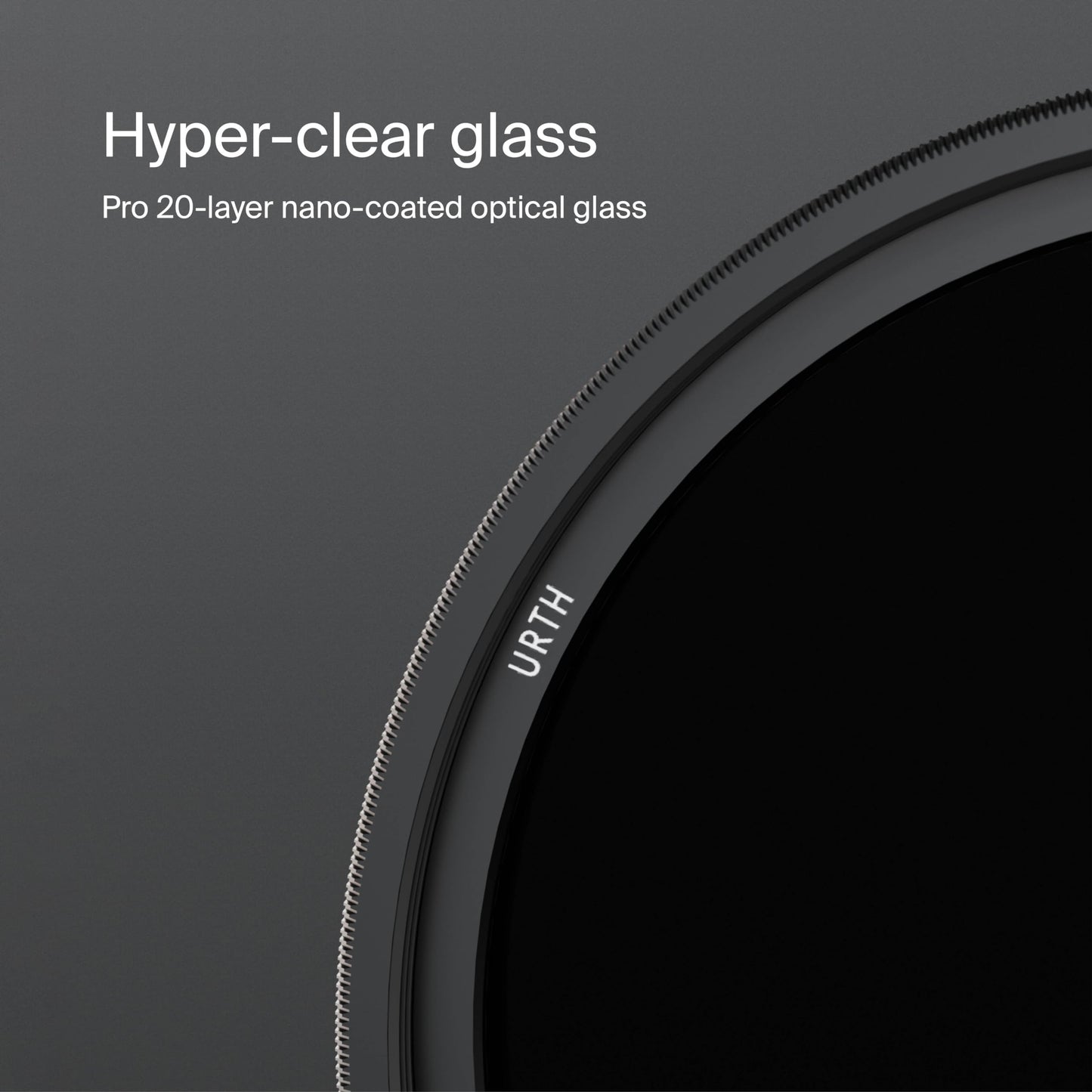 Urth 58mm ND2-400 Variable ND Lens Filter - 1-8.6 Stop Range, Ultra-Slim 20-Layer Nano-Coated Neutral Density Filter for Cameras