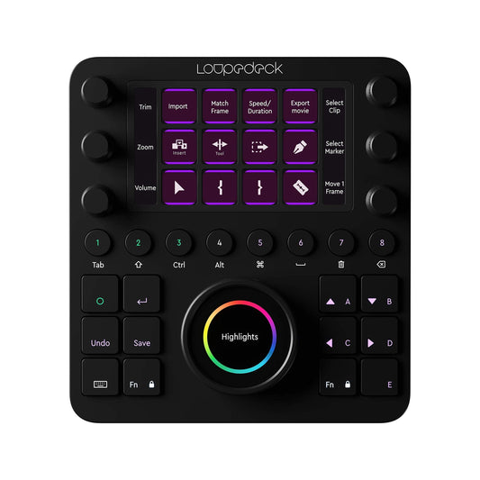 Loupedeck Creative Tool - De gepersonaliseerde bewerkingsconsole voor foto's, video's, muziek en vormgeving