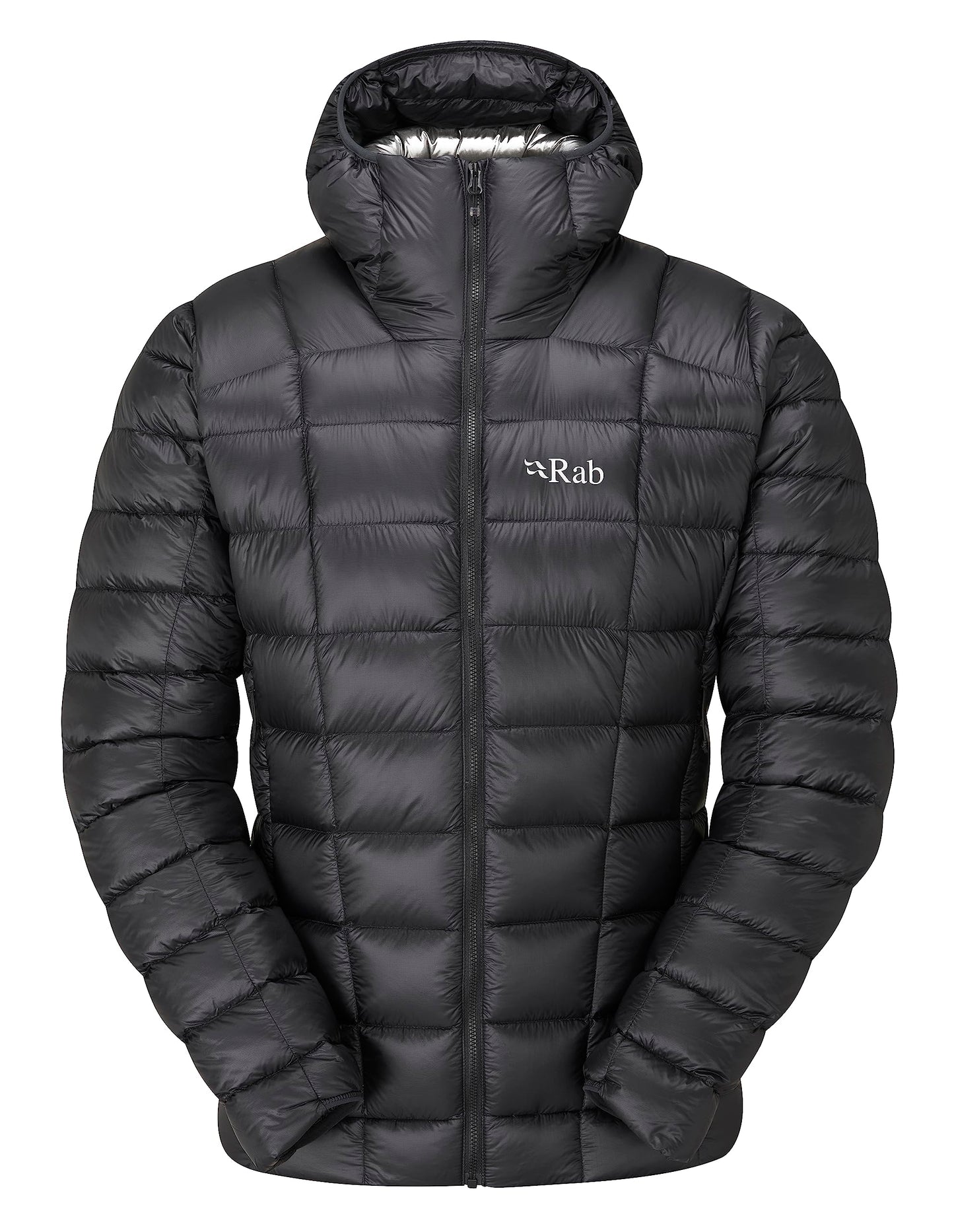 Rab Men’s Mythic G Down Jacket Lightweight Insulated Coat for Hiking, Skiing, & Mountaineering - Black - Large