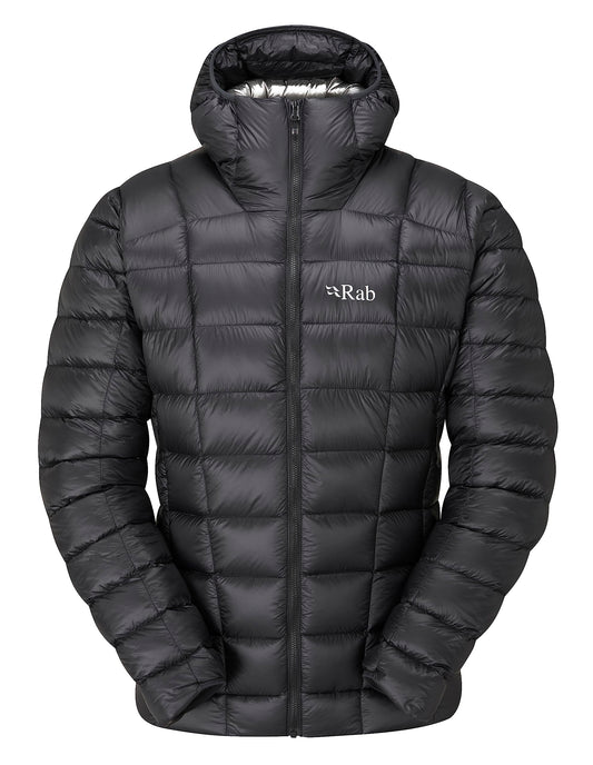 Rab Men’s Mythic G Down Jacket Lightweight Insulated Coat for Hiking, Skiing, & Mountaineering - Black - Large