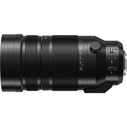 PANASONIC LUMIX G LEICA DG VARIO-ELMAR PROFESSIONAL LENS, 100-400MM, F4.0-6.3 ASPH., MIRRORLESS MICRO FOUR THIRDS, POWER OPTICAL I.S., H-RS100400 (USA BLACK)