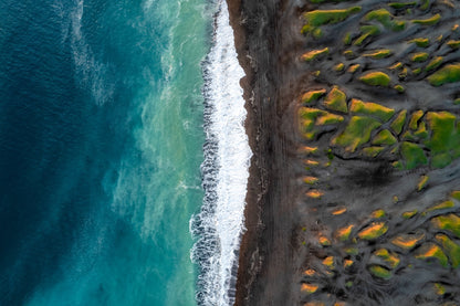 Black Beach in Iceland