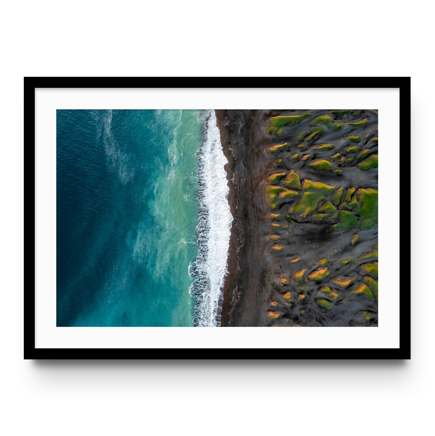 Black Beach in Iceland