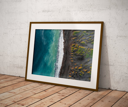 Black Beach in Iceland