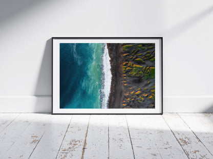 Black Beach in Iceland