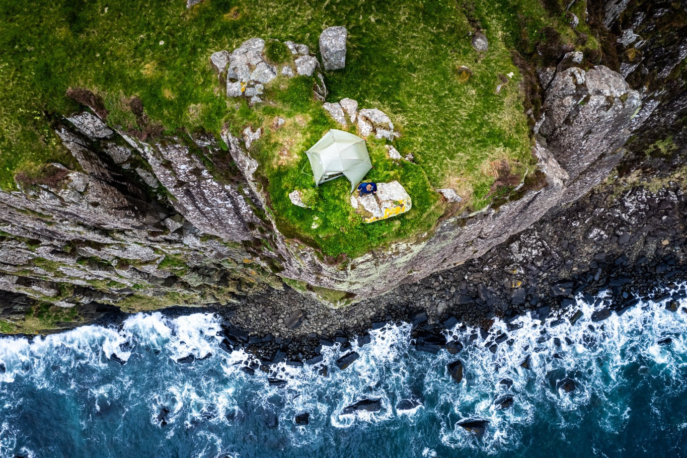 Cliff Camping on the Isle of Skye