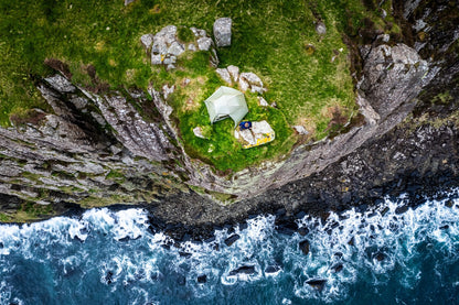 Cliff Camping on the Isle of Skye