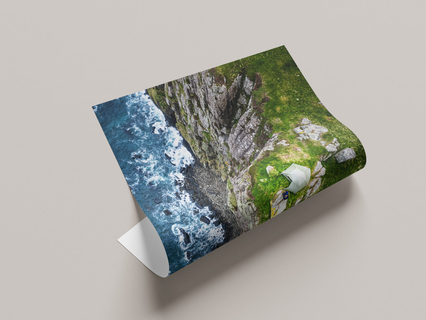 Cliff Camping on the Isle of Skye