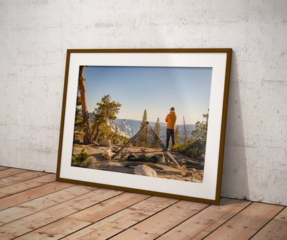 Yosemite Half Dome Overlook