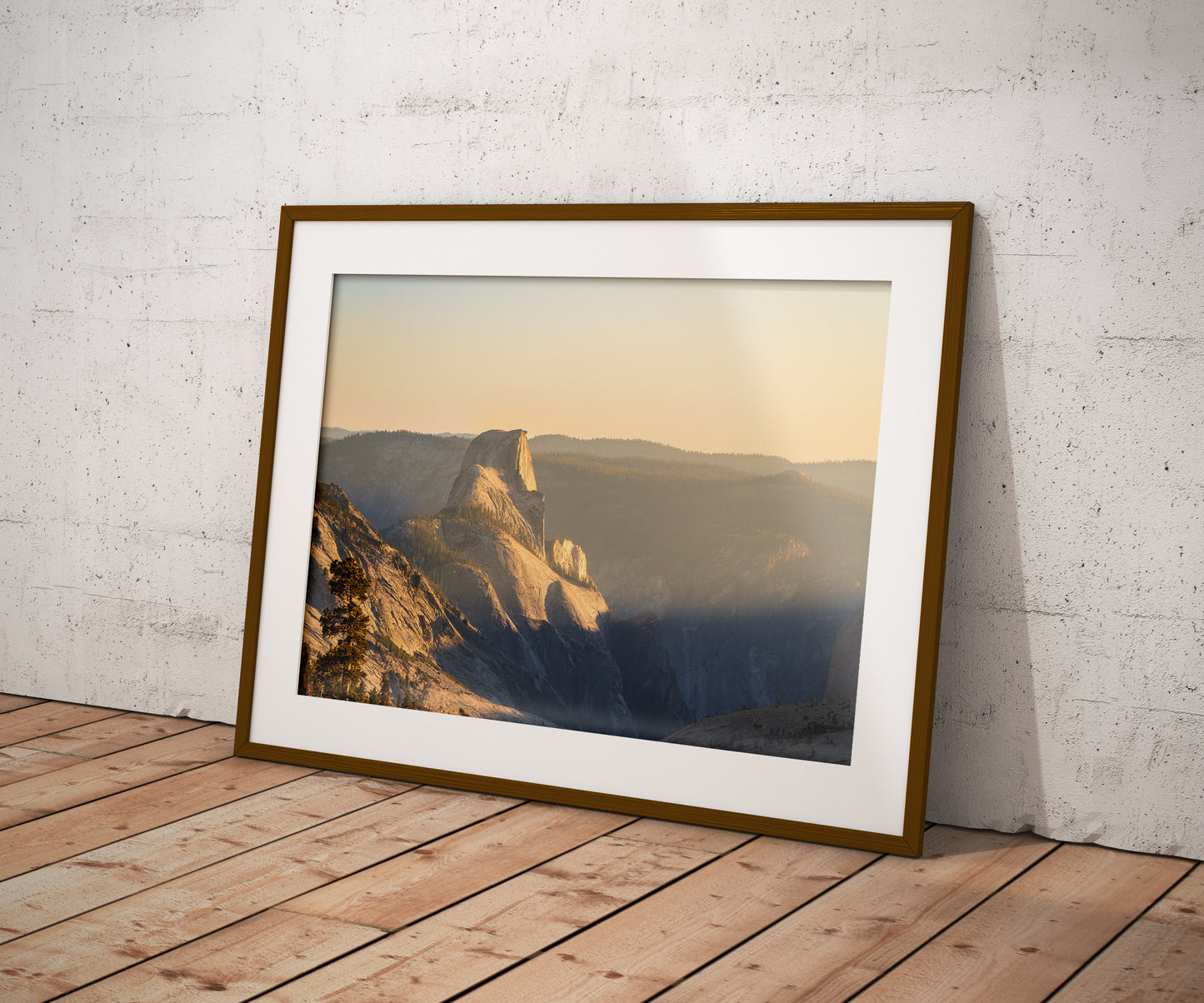 Yosemite Half Dome at Sunset
