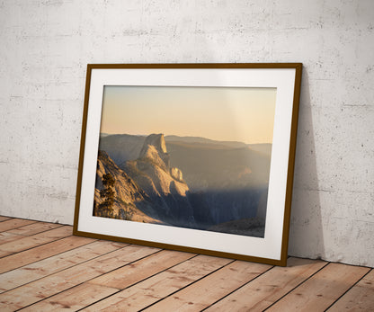 Yosemite Half Dome at Sunset