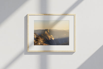 Yosemite Half Dome at Sunset