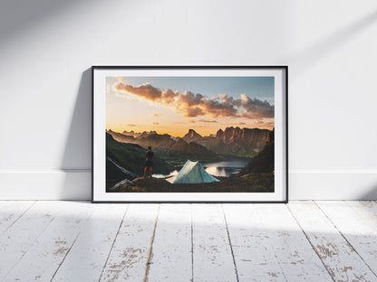 Midnight Sun - Lofoten Islands, Norway