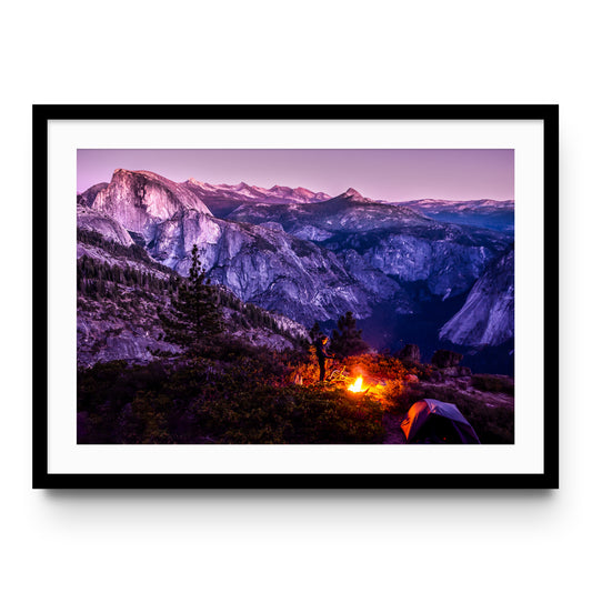 Alpenglow in Yosemite National Park