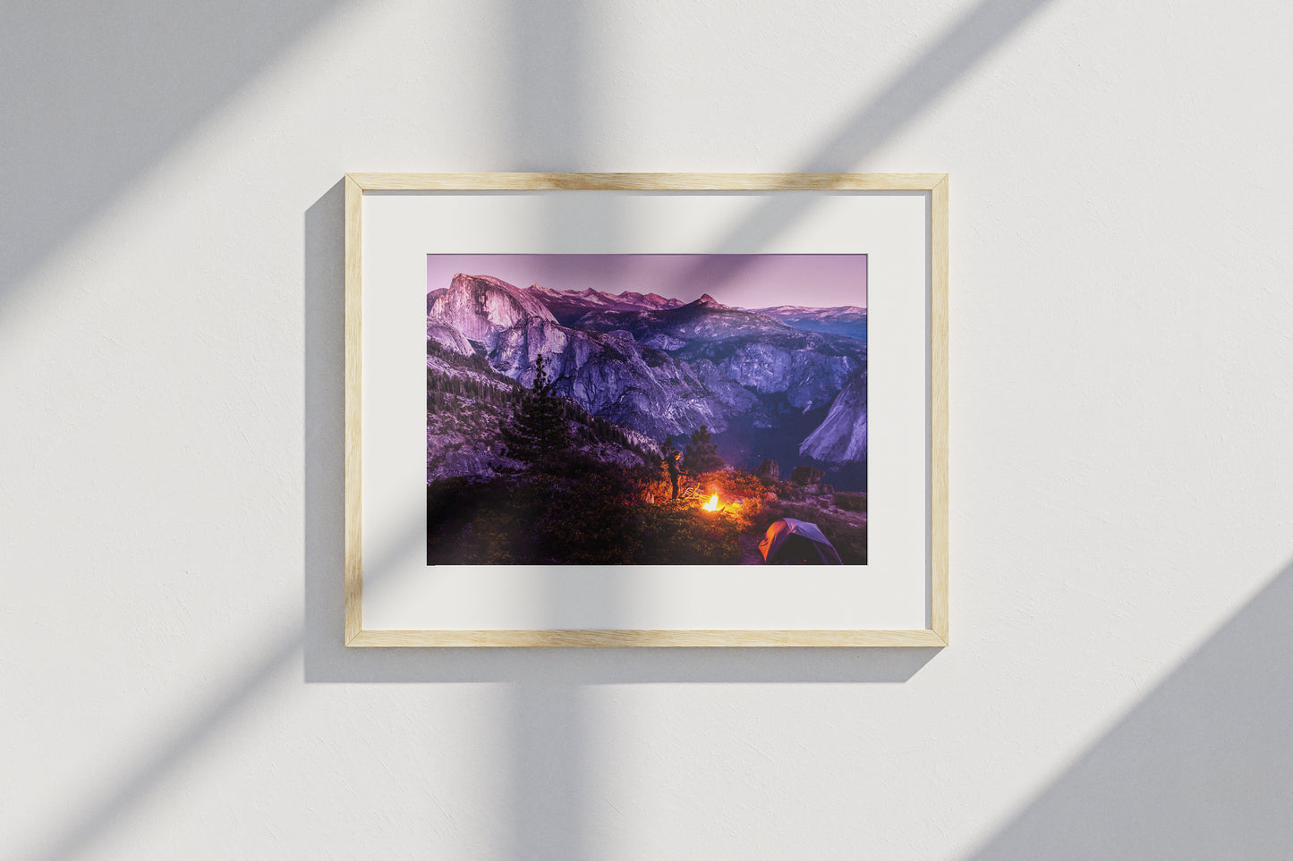 Alpenglow in Yosemite National Park