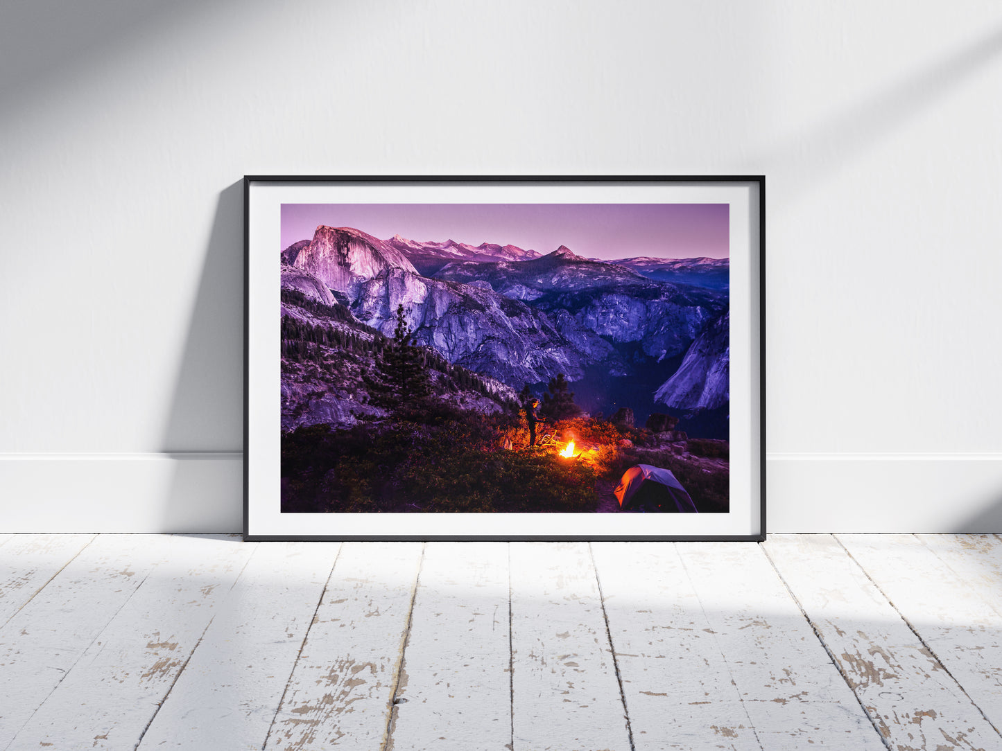 Alpenglow in Yosemite National Park