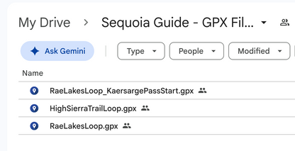 Guide Backpacking Sequoia & Kings Canyon