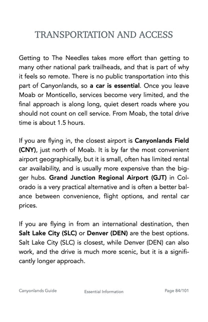 Guide Backpacking Canyonlands The Needles