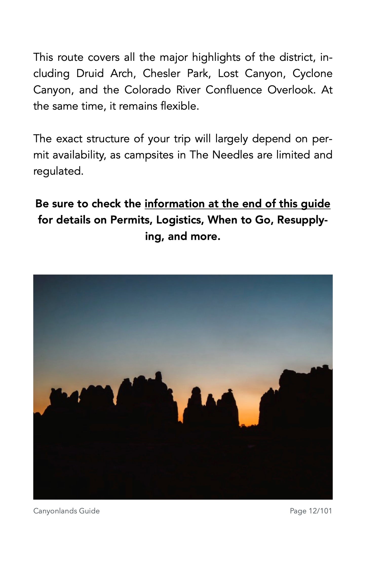 Guide Backpacking Canyonlands The Needles