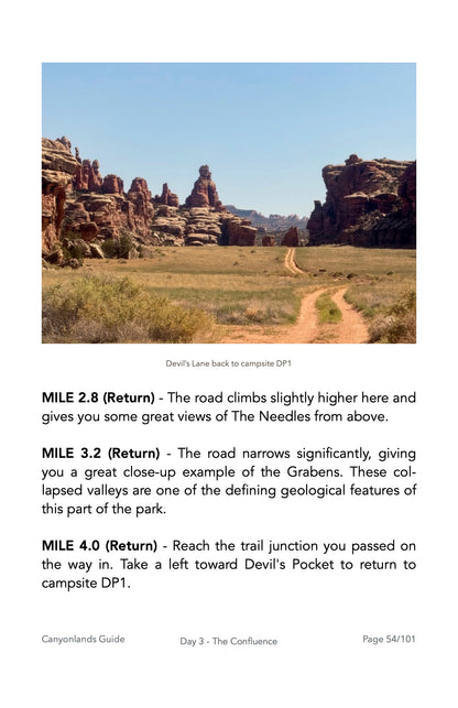 Guide Backpacking Canyonlands The Needles