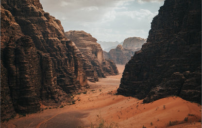 Wadi Rum Desert Canyon - Jordan