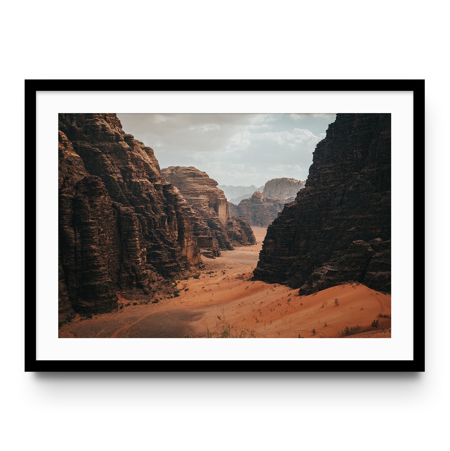 Wadi Rum Desert Canyon - Jordan