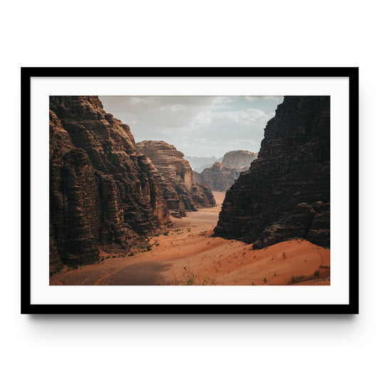 Wadi Rum Desert Canyon - Jordan