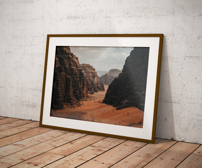 Wadi Rum Desert Canyon - Jordan