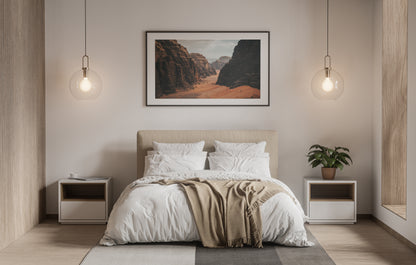 Wadi Rum Desert Canyon - Jordan