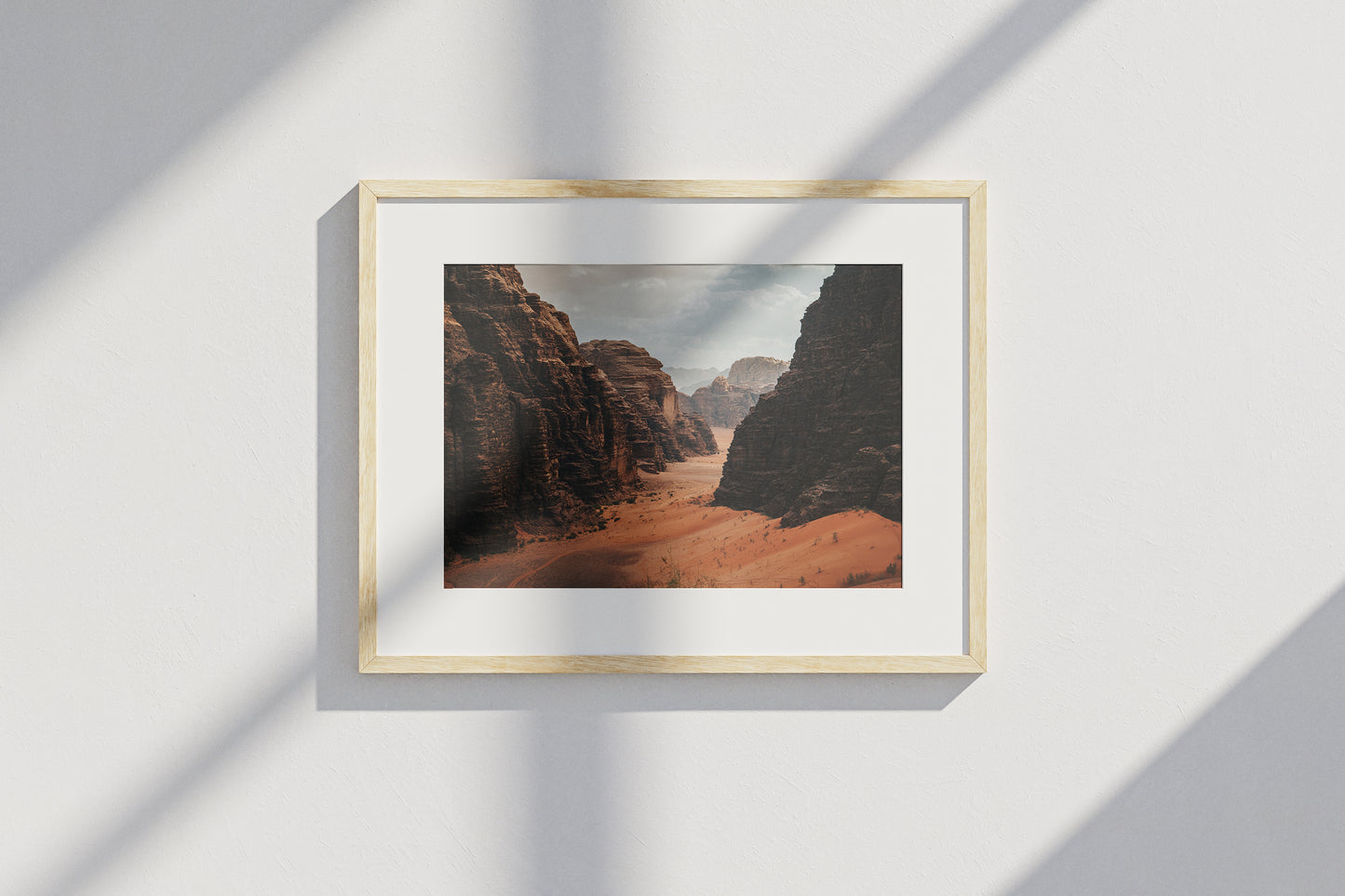 Wadi Rum Desert Canyon - Jordan